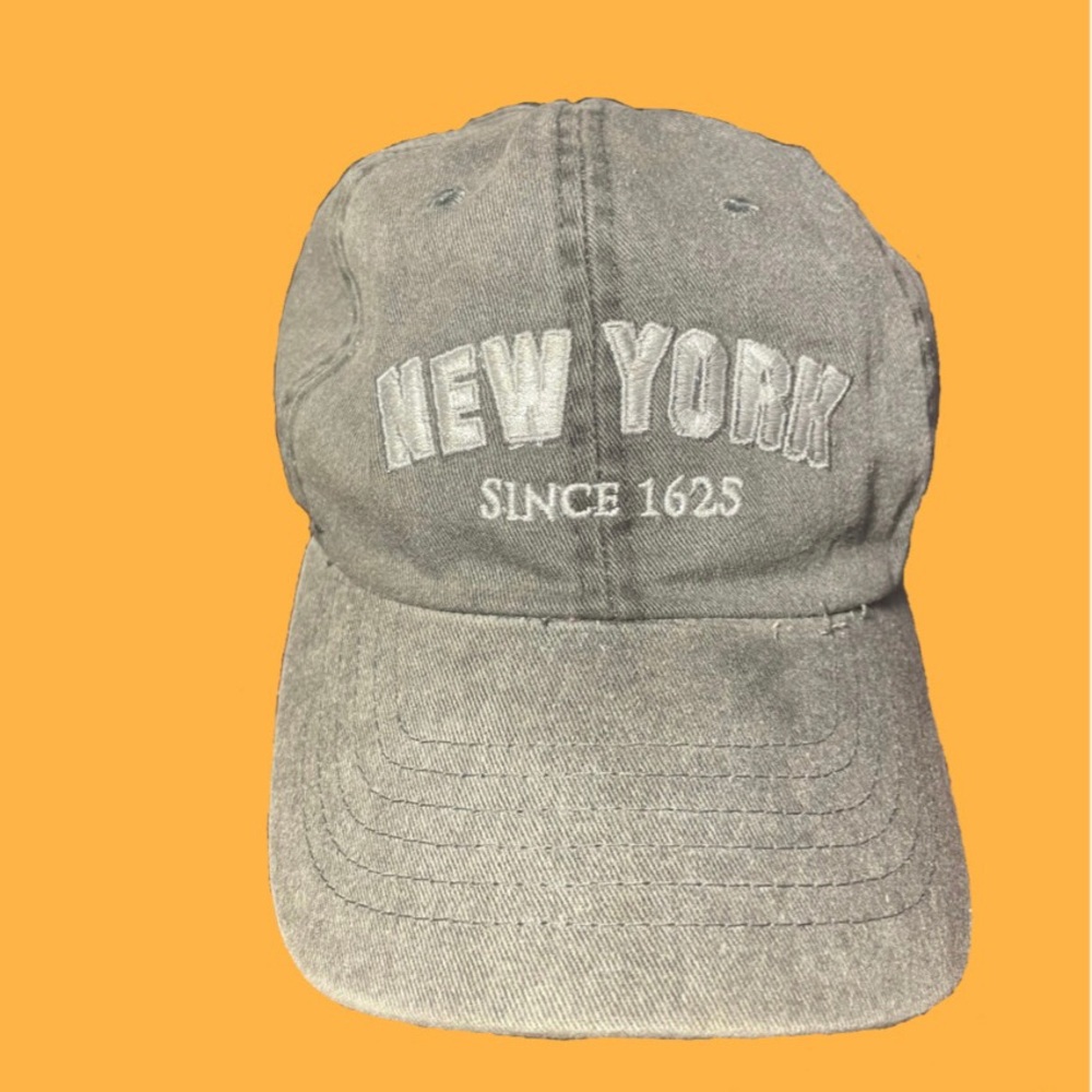 Vintage style New York City dad cap